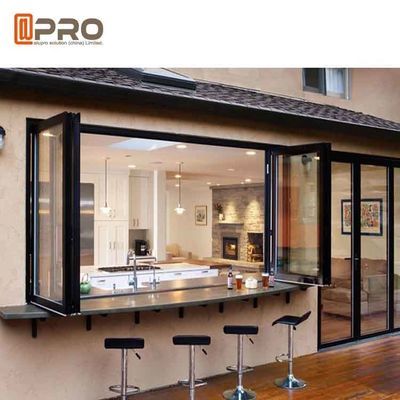 Horizontal 2.0mm Profile Aluminium Sliding Windows